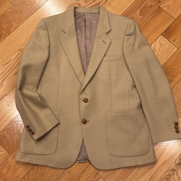 Givenchy Herringbone tweed single breasted sports jacket